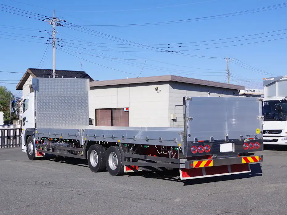 日野 プロフィア 大型 平ボディ 床鉄板 アルミブロックの中古トラック画像5