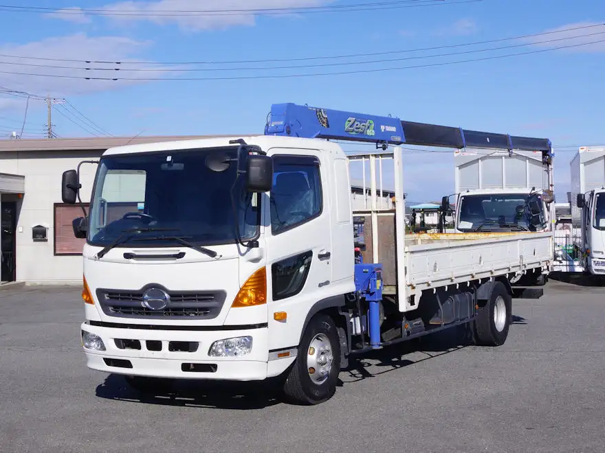日野 レンジャー 中型/増トン クレーン付 4段 ラジコン｜画像1
