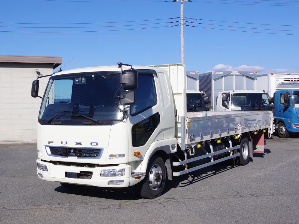 三菱 ファイター 中型/増トン 平ボディ 床鉄板 アルミブロック の中古トラック【車両No.172156】
