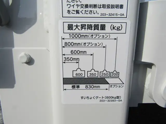 三菱 キャンター 小型 平ボディ Wキャブ パワーゲートの中古トラック画像7