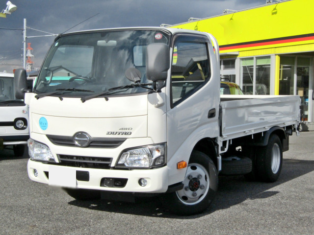 日野 デュトロ 小型 平ボディ 10尺 TKG-XZC675
