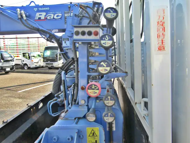 いすゞ エルフ 小型 クレーン付 横置簡易クレーン 床鉄板の中古トラック画像6