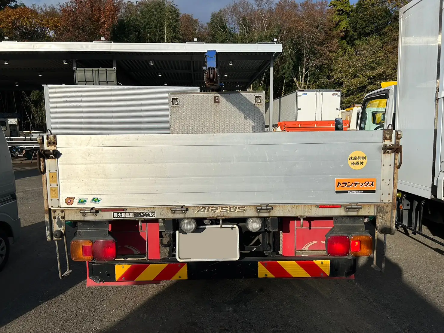 日野 レンジャー 中型/増トン クレーン付 アルミブロック エアサスの中古トラック画像5