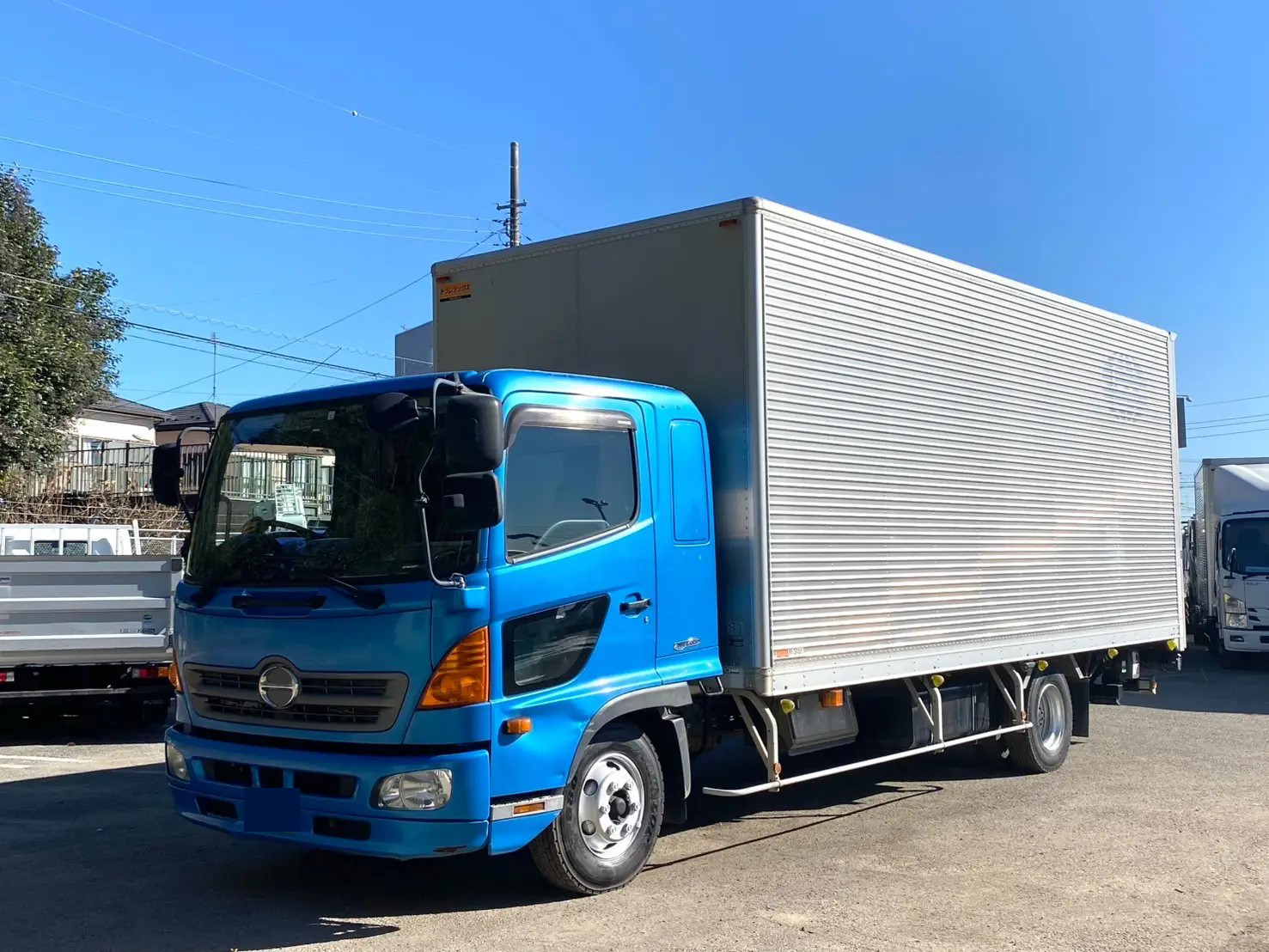 日野 レンジャー 中型/増トン アルミバン ワイド TKG-FD9JUAA の