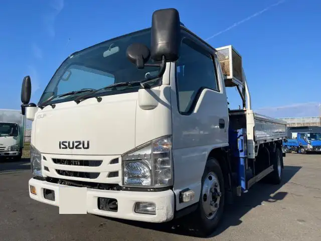いすゞ エルフ 小型 クレーン付 4段 ラジコン｜画像1