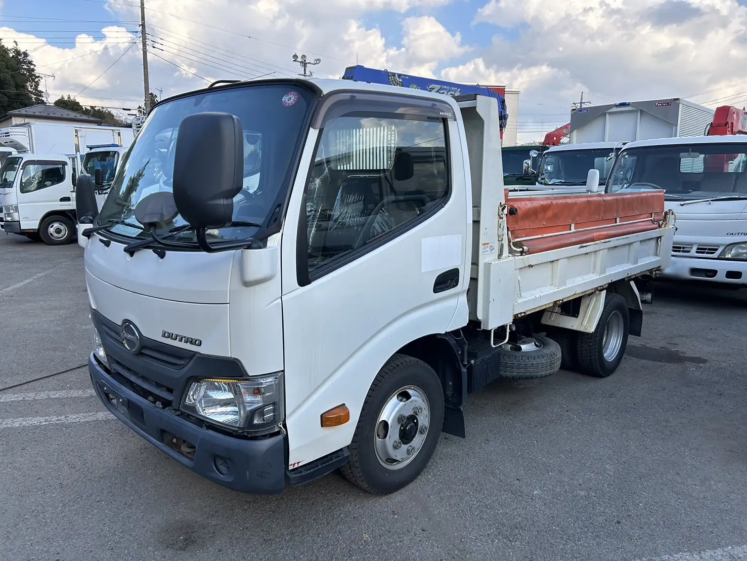 日野 デュトロ 小型 ダンプ 強化 コボレーンの中古トラック画像1