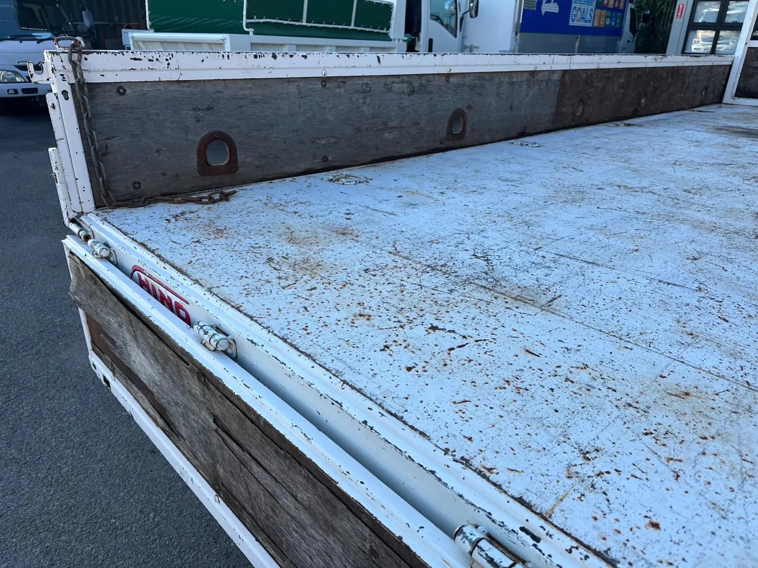 日野 レンジャー 中型/増トン クレーン付 床鉄板 4段の中古トラック画像8