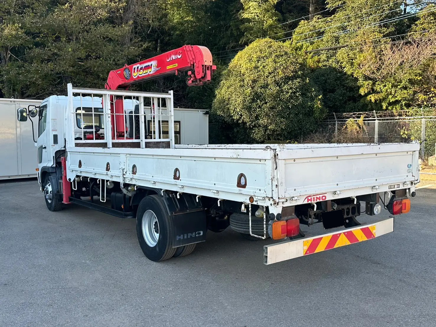 日野 レンジャー 中型/増トン クレーン付 床鉄板 4段の中古トラック画像4
