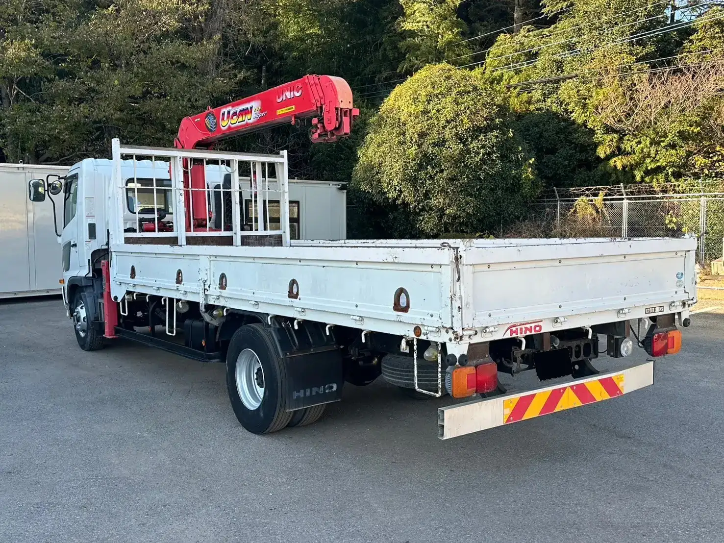 日野 レンジャー 中型/増トン クレーン付 床鉄板 4段の中古トラック画像4