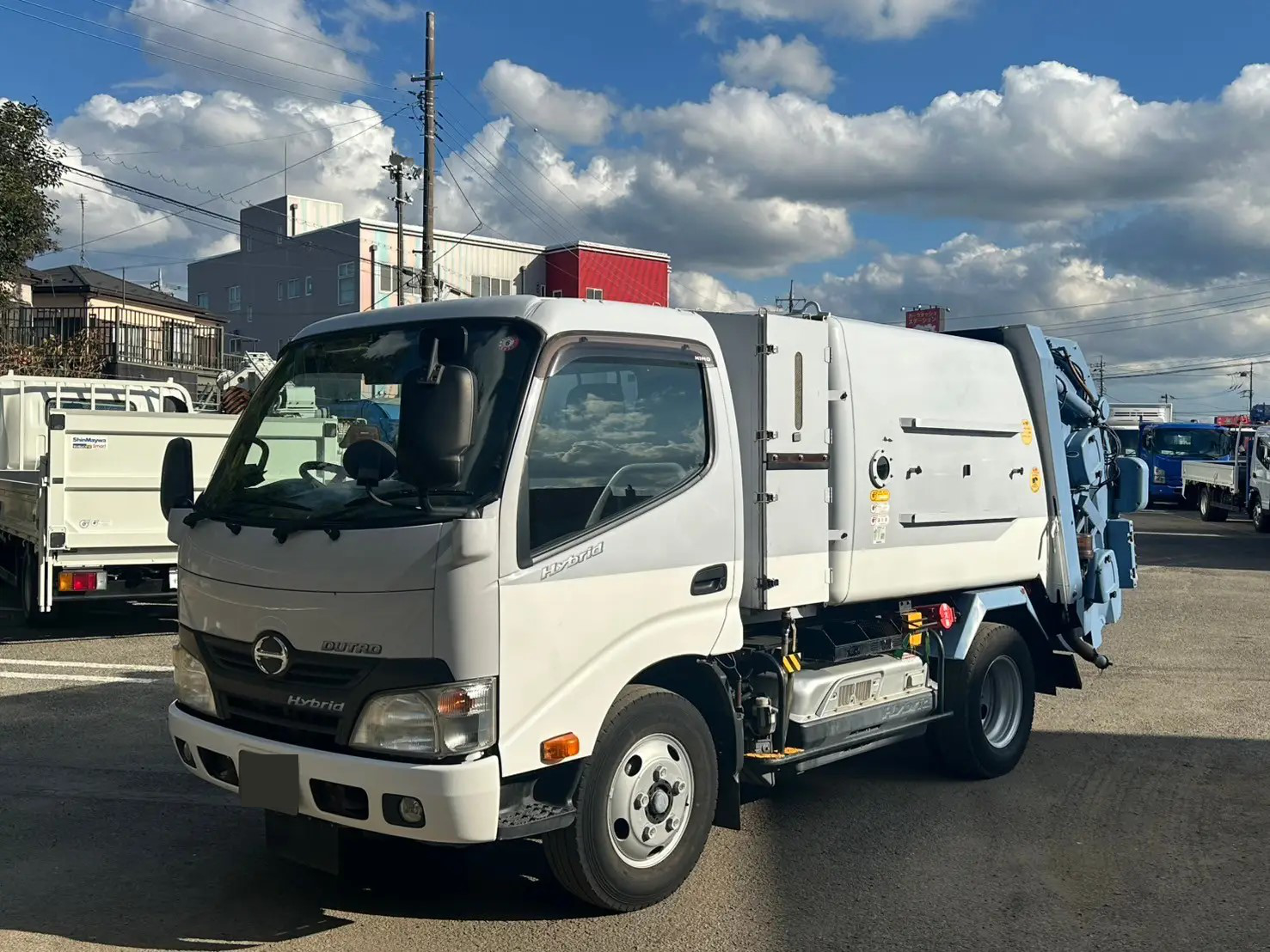 日野 デュトロ 小型 パッカー車 TSG-XKU600X