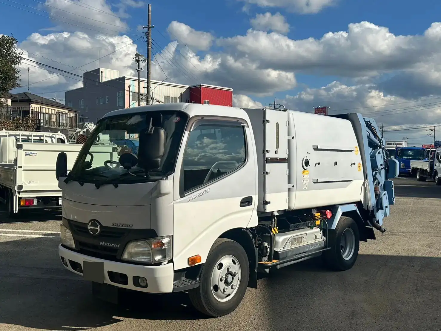 日野 デュトロ 小型 パッカー車 巻き込み式 回転ダンプ式 の中古トラック【車両No.178386】