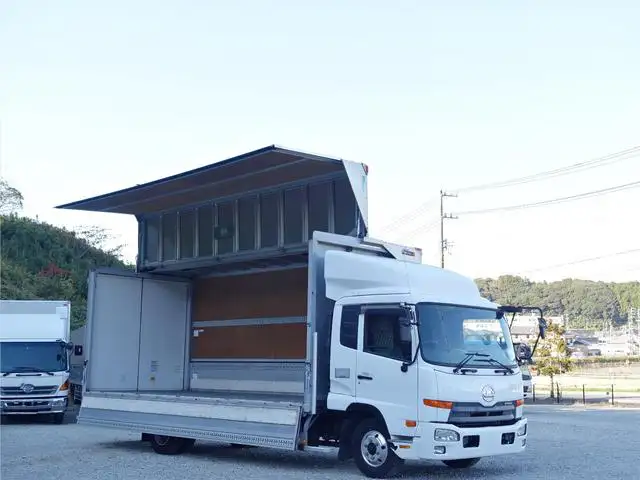 日産UD コンドル 中型/増トン ウイング 床鉄板 エアサス｜画像1