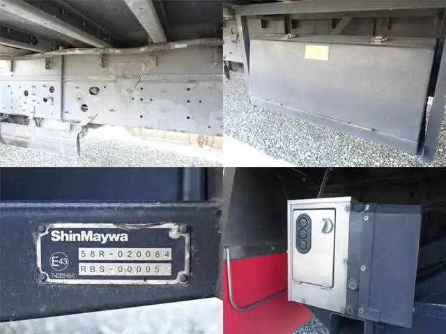 日野 レンジャー 中型/増トン ウイング パワーゲート エアサスの中古トラック画像12