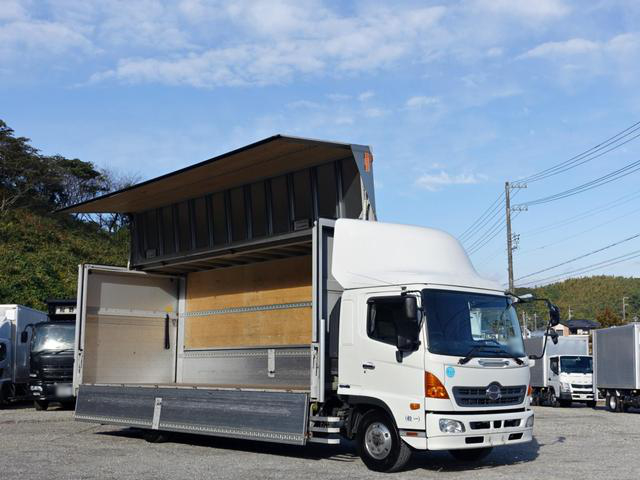 日野 レンジャー 中型/増トン ウイング ワイド TKG-GD7JPAG