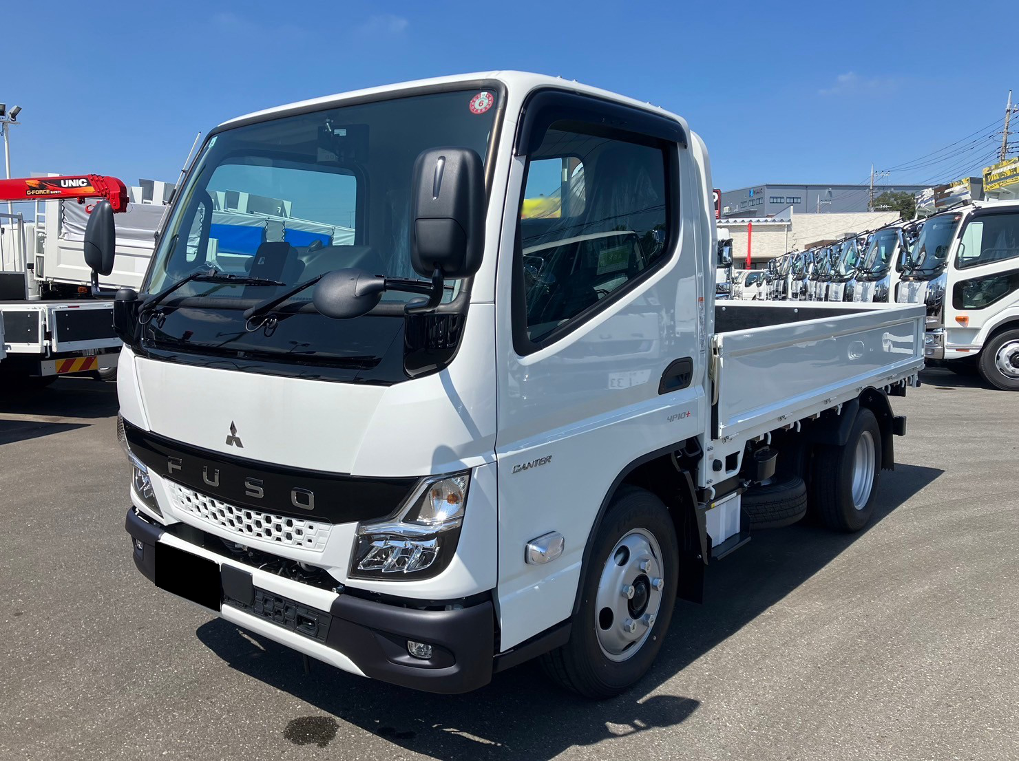三菱 キャンター 小型 平ボディ 10尺 2RG-FBAV0