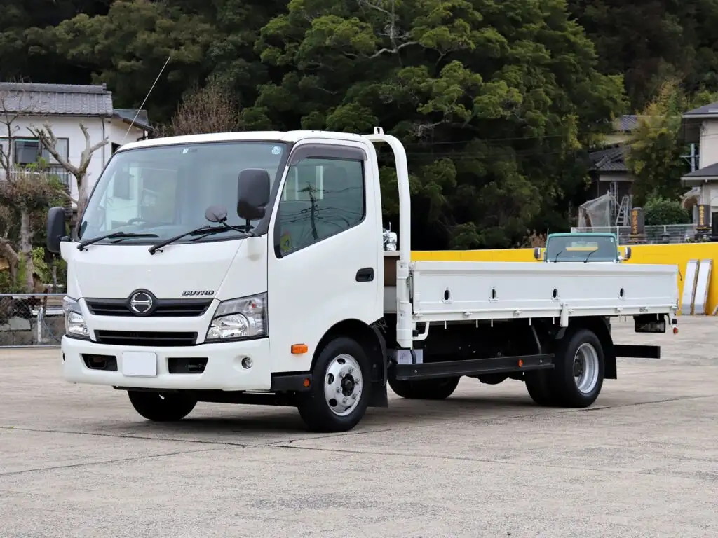 日野 デュトロ 小型 平ボディ TKG-XZU712M H30｜画像1