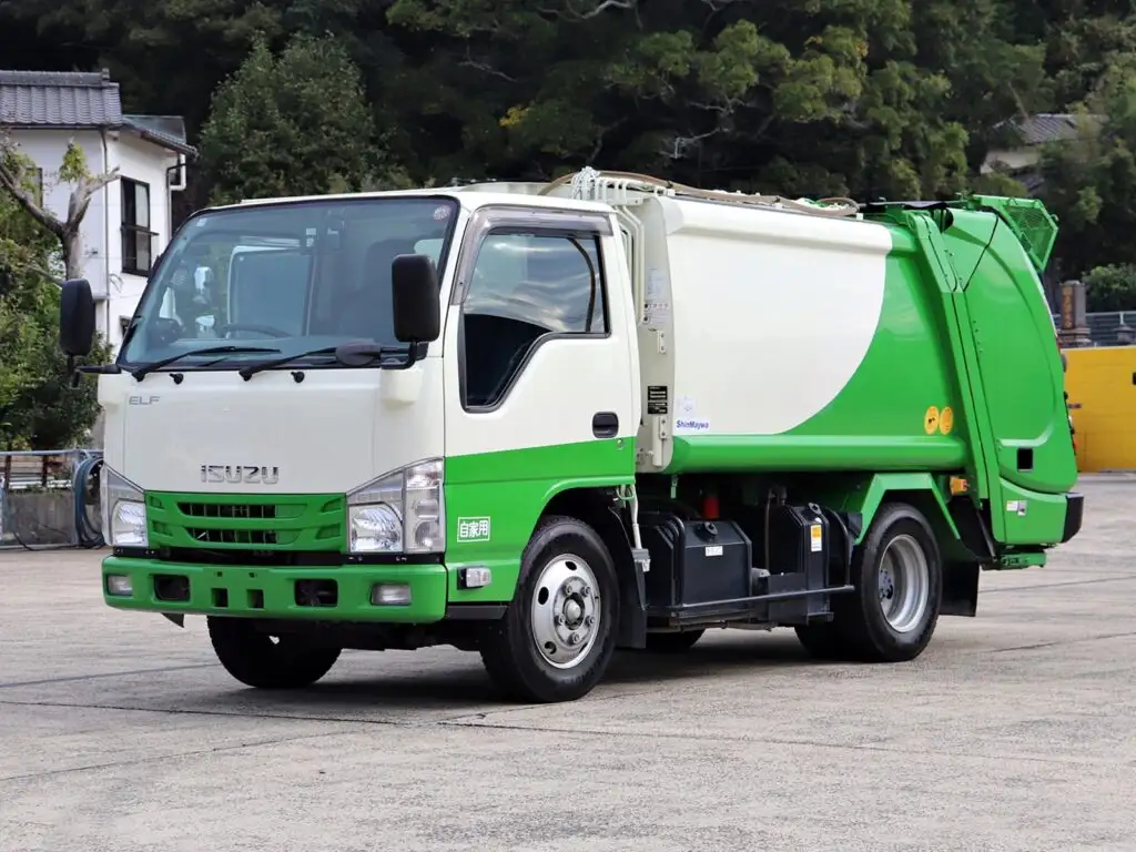 いすゞ エルフ 小型 パッカー車 プレス式 TPG-NKR85AN｜画像1