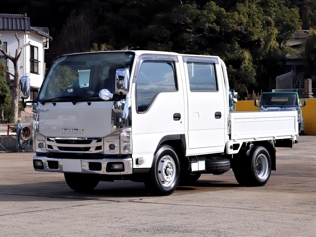 いすゞ エルフ 小型 平ボディ 10尺 2RG-NHR88A