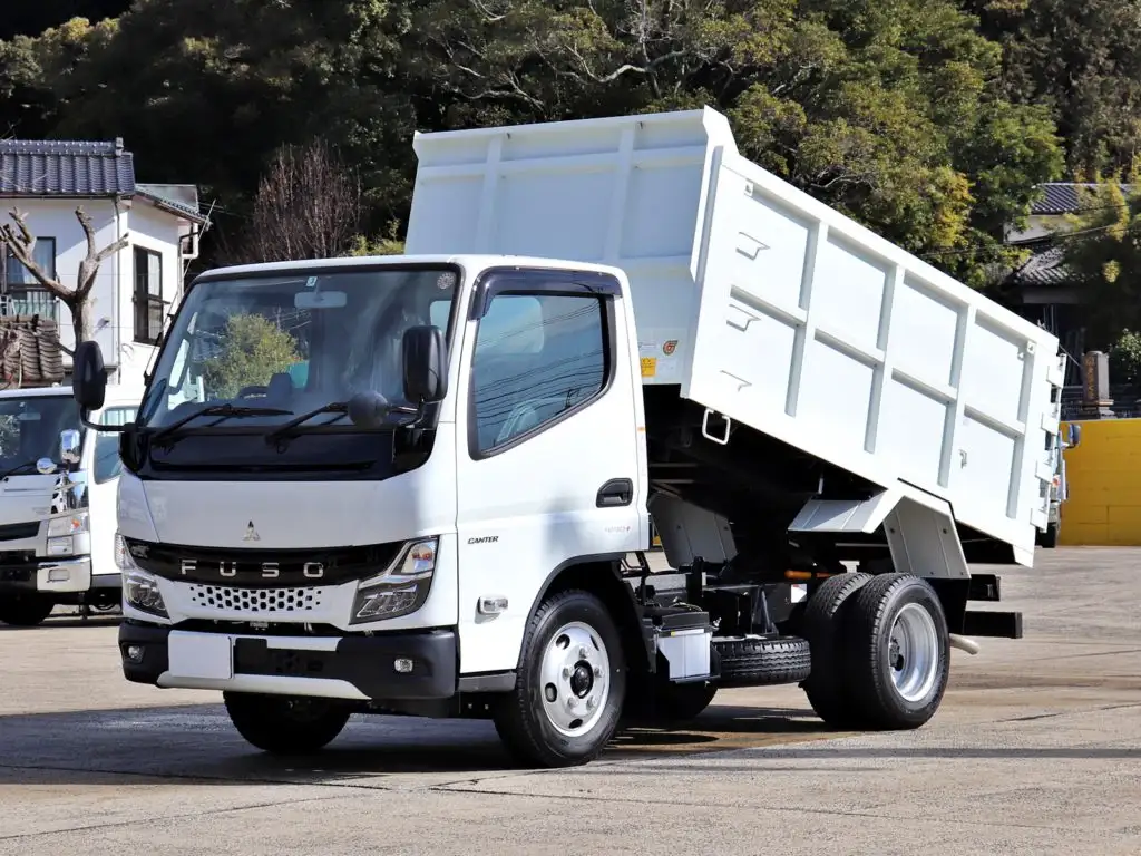 三菱 キャンター 小型 ダンプ 土砂禁 2RG-FBA60｜画像1