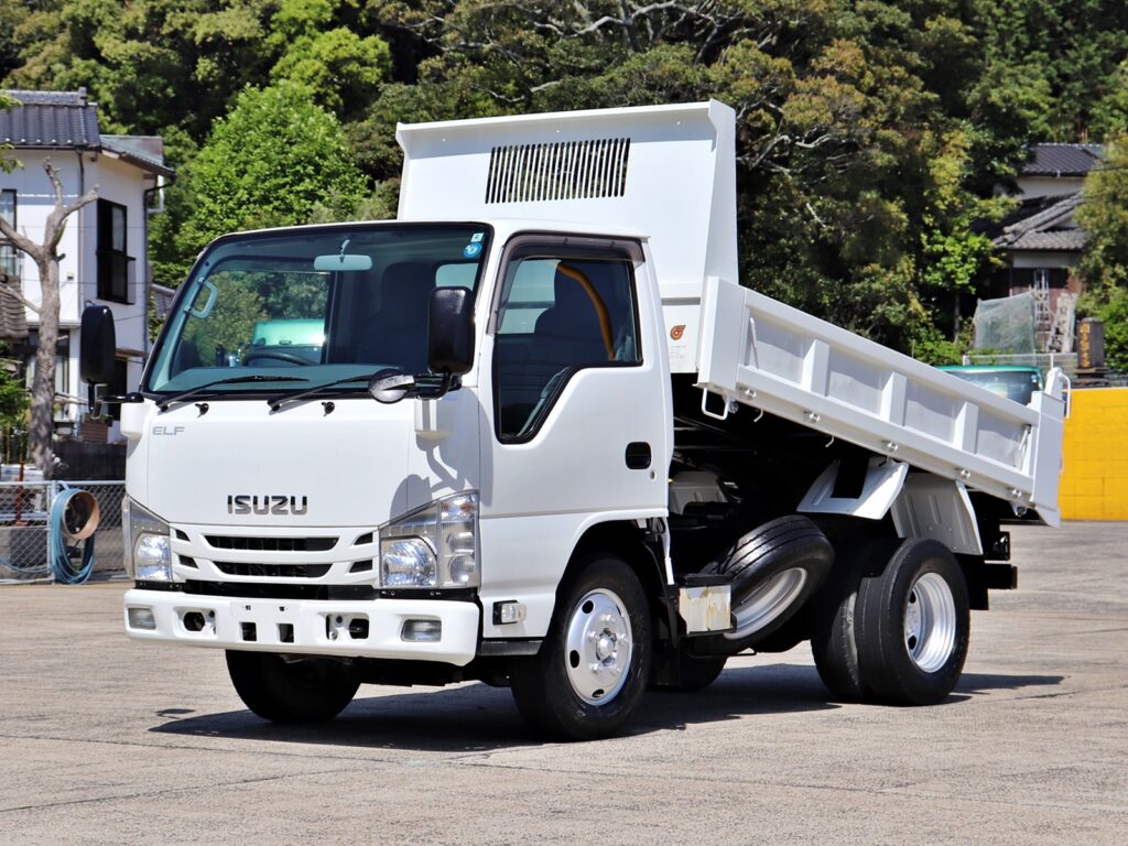 いすゞ エルフ 小型 ダンプ 10尺 TPG-NKR85AD