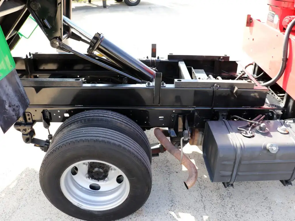 日野 デュトロ 小型 ダンプ 土砂禁 クレーン付きの中古トラック画像18