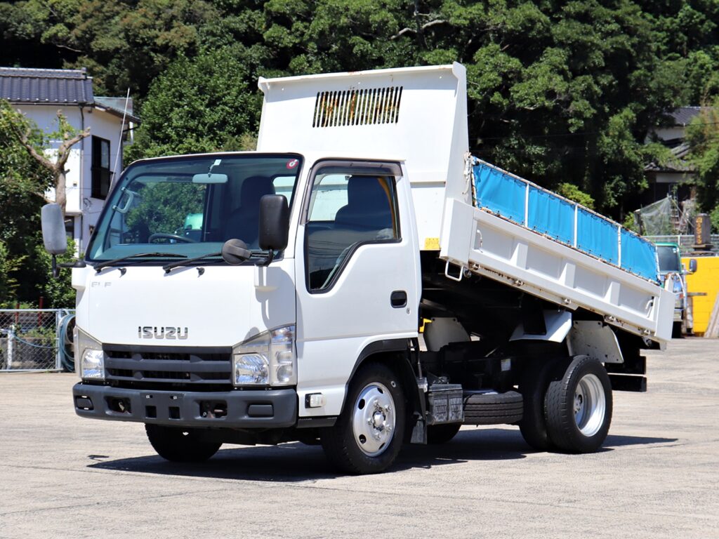 いすゞ エルフ 小型 ダンプ 10尺 TKG-NJR85AD