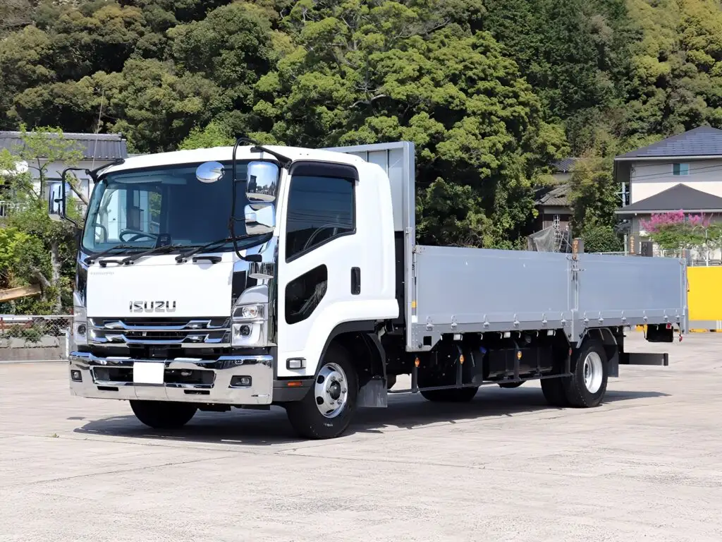 いすゞ フォワード 中型/増トン 平ボディ 床鉄板 アルミブロック の中古トラック【車両No.178554】