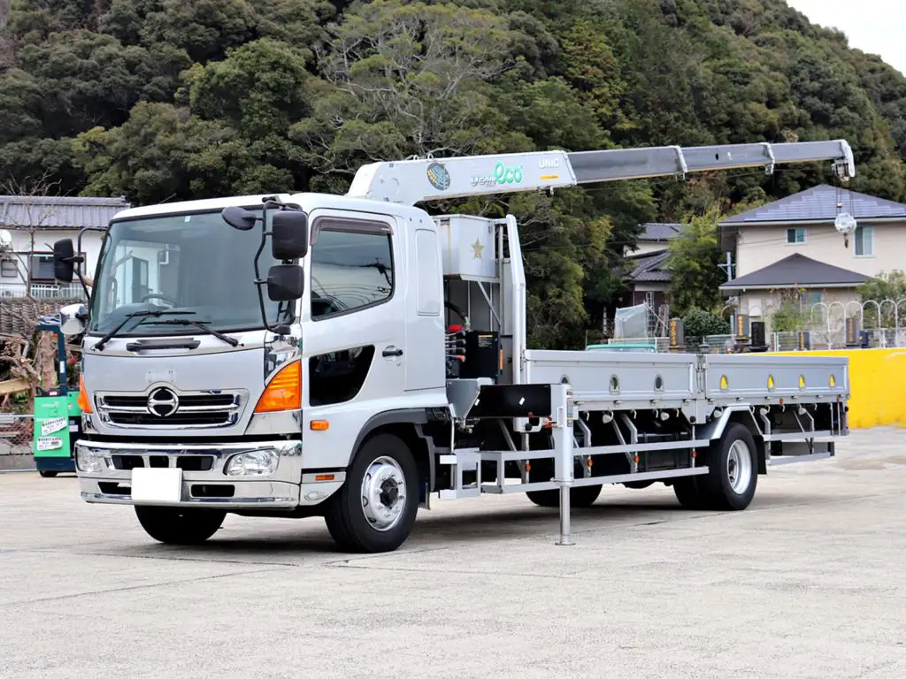 日野 レンジャー 中型/増トン クレーン付 4段 ラジコン｜画像1