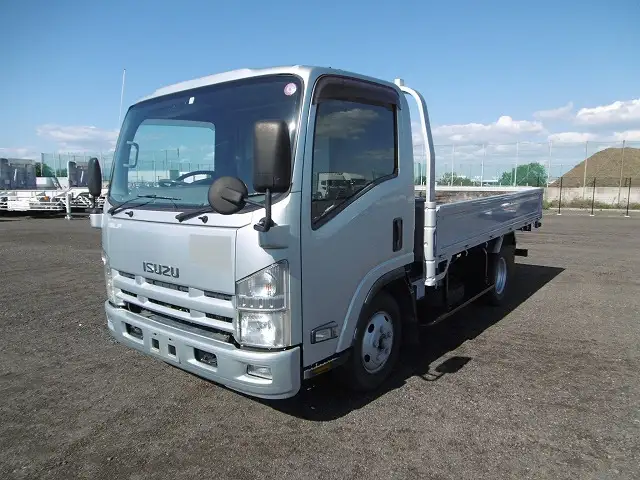 いすゞ エルフ 小型 平ボディ TKG-NPR85AN H25｜画像1
