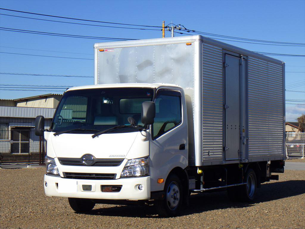 日野 デュトロ 小型 アルミバン ワイドロング TKG-XZU710M