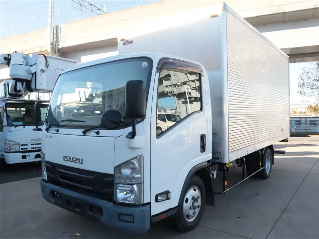 いすゞ エルフ 小型 アルミバン 2RG-NPR88AN H31/R1の中古トラック画像1