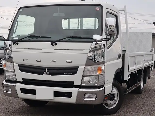 三菱 キャンター 小型 平ボディ パワーゲート TKG-FEB50の中古トラック画像1
