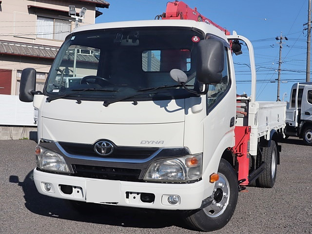 トヨタ ダイナ 小型 クレーン付 セミロング TKG-XZU640