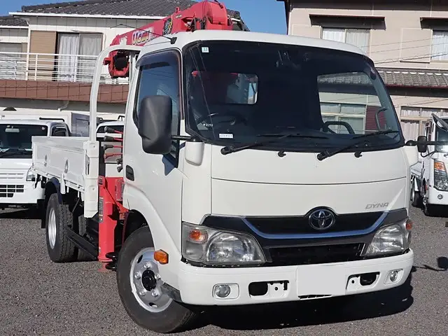 トヨタ ダイナ 小型 クレーン付 床鉄板 3段の中古トラック画像2
