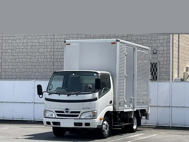 日野 デュトロ 小型 アルミバン パワーゲート サイドドアの中古トラック画像1
