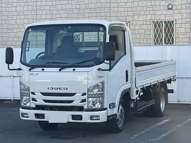 いすゞ エルフ 小型 平ボディ TPG-NMS85AR H30の中古トラック画像1