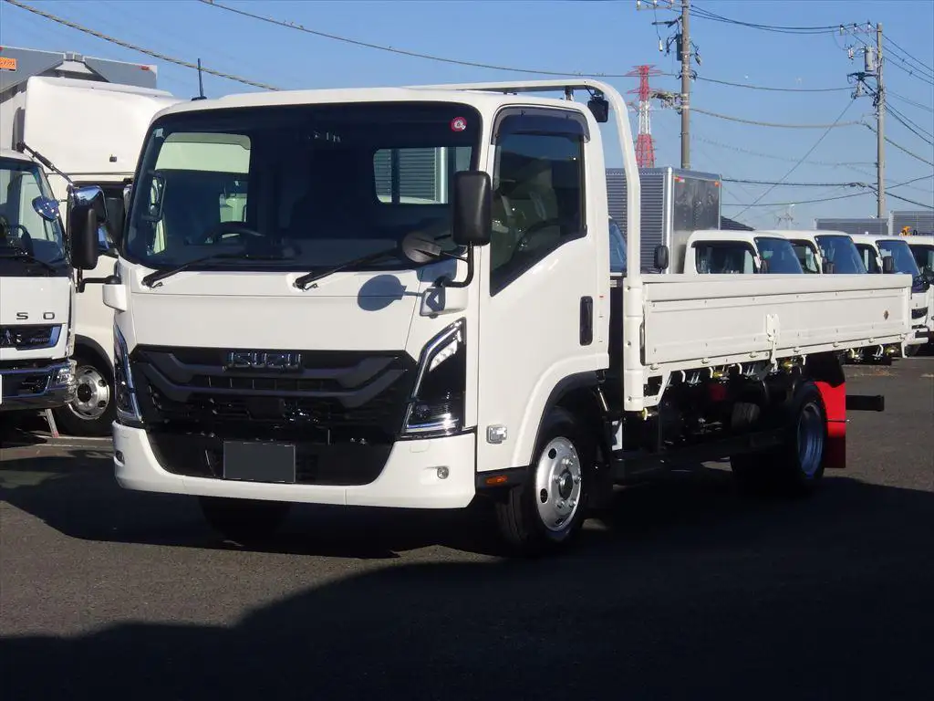 いすゞ エルフ 小型 平ボディ 2TG-NPR88AC R5の中古トラック画像1