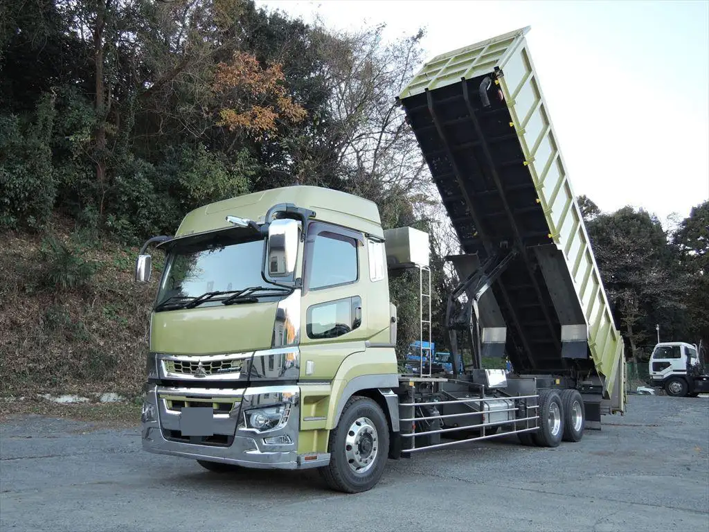 三菱 スーパーグレート 大型 ダンプ 土砂禁 ハイルーフ の中古トラック【車両No.178782】