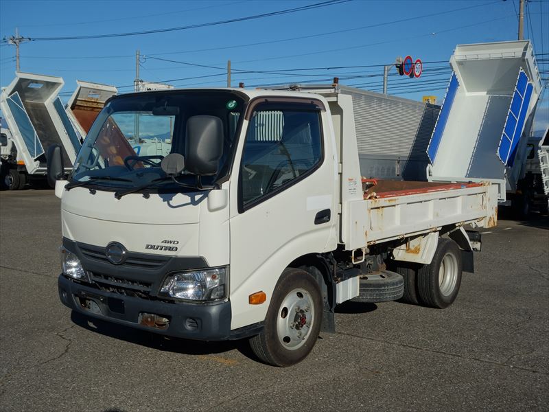 日野 デュトロ 小型 ダンプ ショート TKG-XZU675T