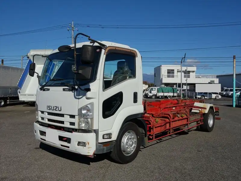 いすゞ フォワード 中型/増トン アームロール ツインホイスト LKG-FTR90S2の中古トラック画像1