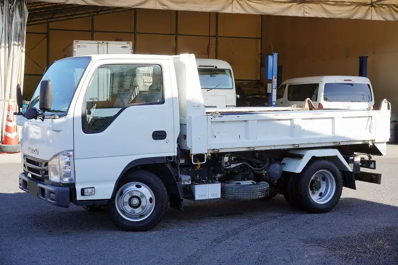 いすゞ エルフ 小型 ダンプ ローダー 強化 の中古トラック【車両No.178731】