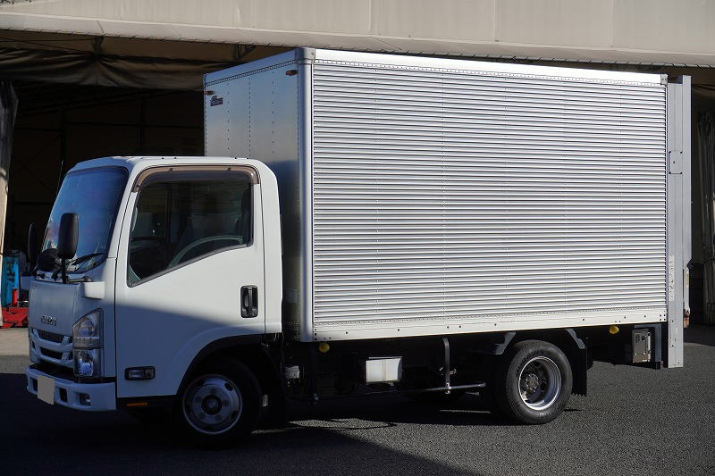 いすゞ エルフ 小型 アルミバン セミロング TRG-NMR85AN