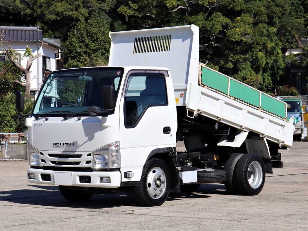 いすゞ エルフ 小型 ダンプ 10尺 TPG-NJR85AD