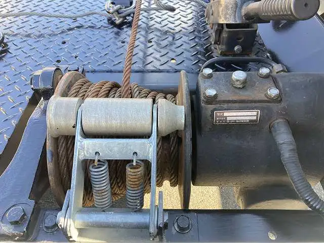 いすゞ エルフ 小型 車両重機運搬 ラジコン ウインチの中古トラック画像7
