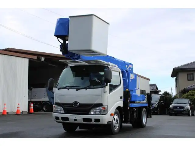 日野 デュトロ 小型 高所・建柱車 高所作業車 電工仕様｜画像1