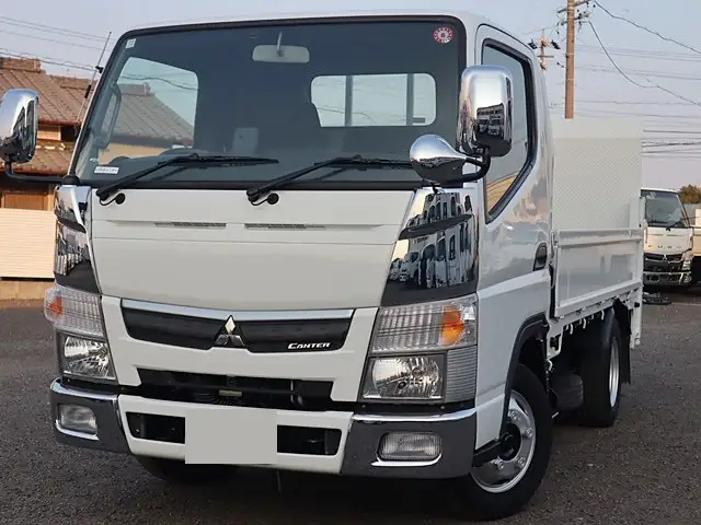 三菱 キャンター 小型 平ボディ パワーゲート TPG-FBA20の中古トラック画像1