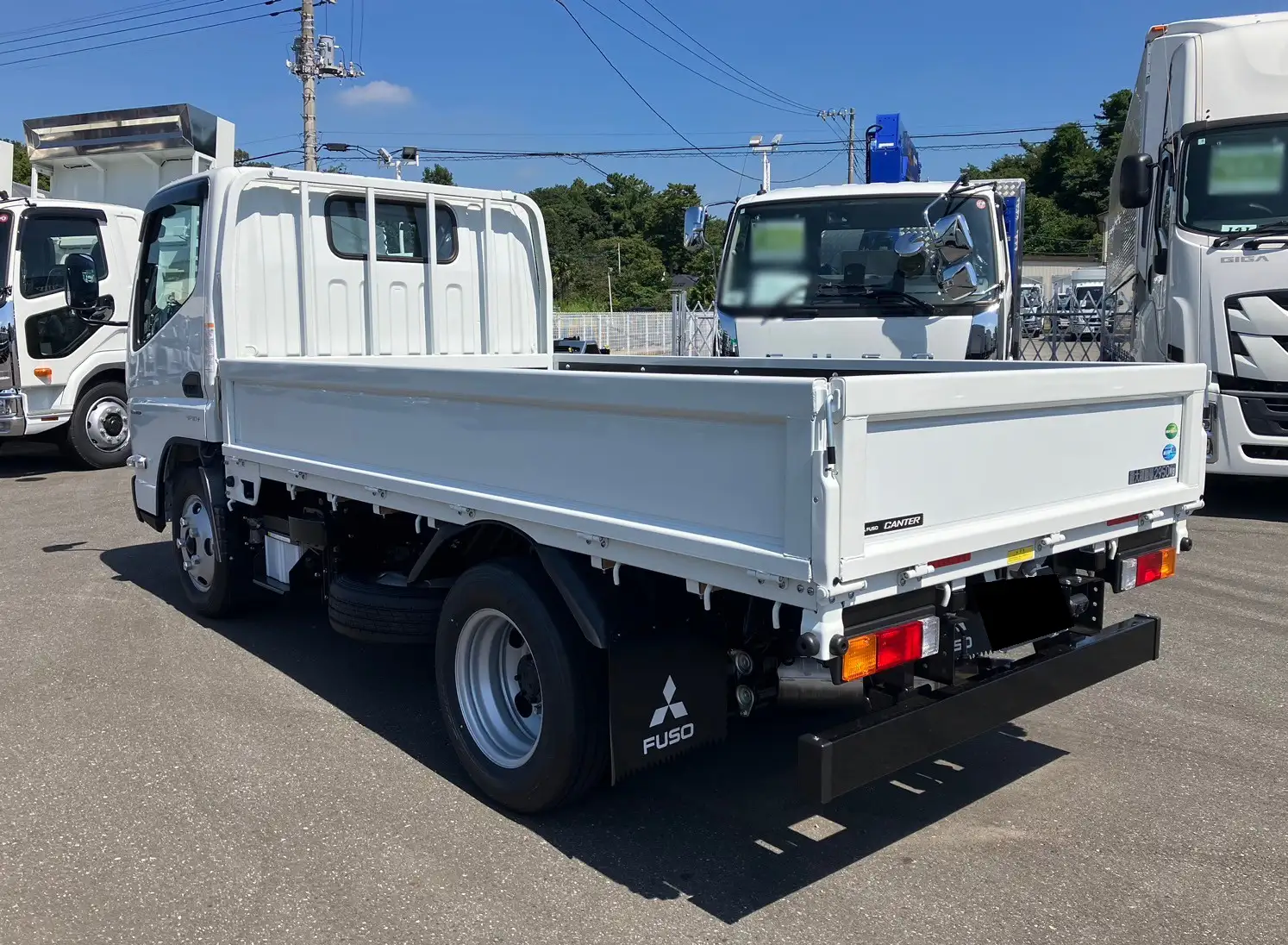 三菱 キャンター 小型 平ボディ 2RG-FBAV0 R6の中古トラック画像4