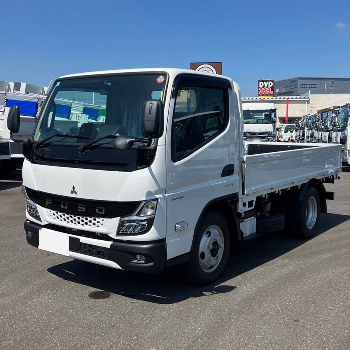 三菱 キャンター 小型 平ボディ 10尺 2RG-FBAV0