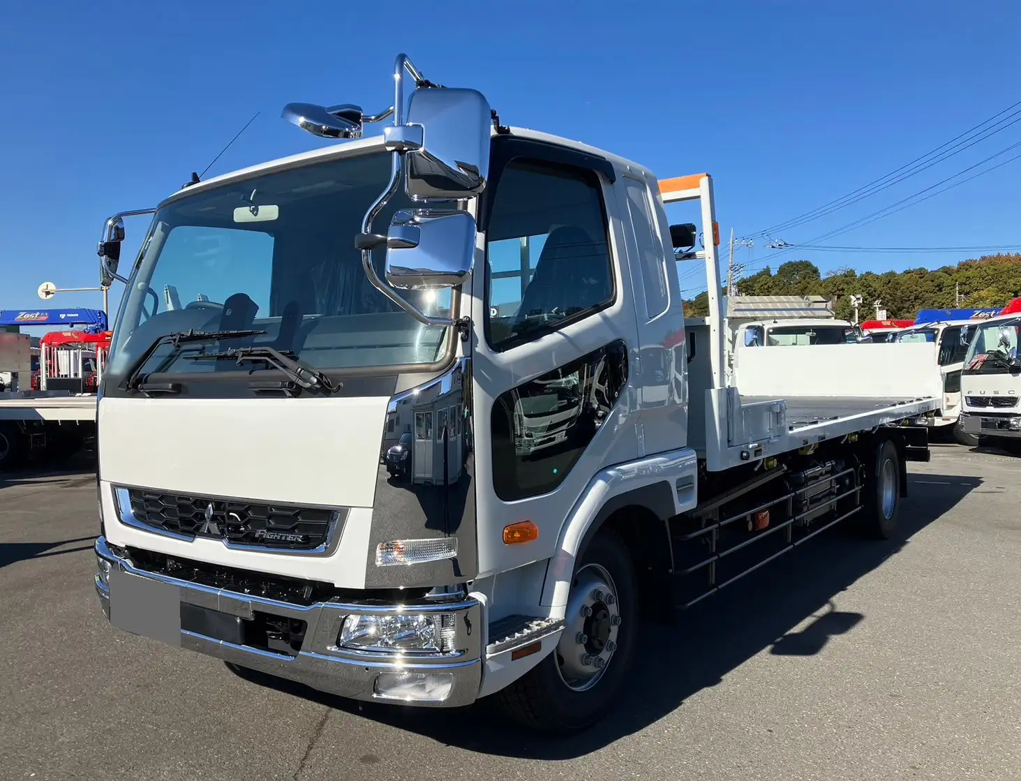 三菱 ファイター 中型/増トン 車両重機運搬 セーフティー