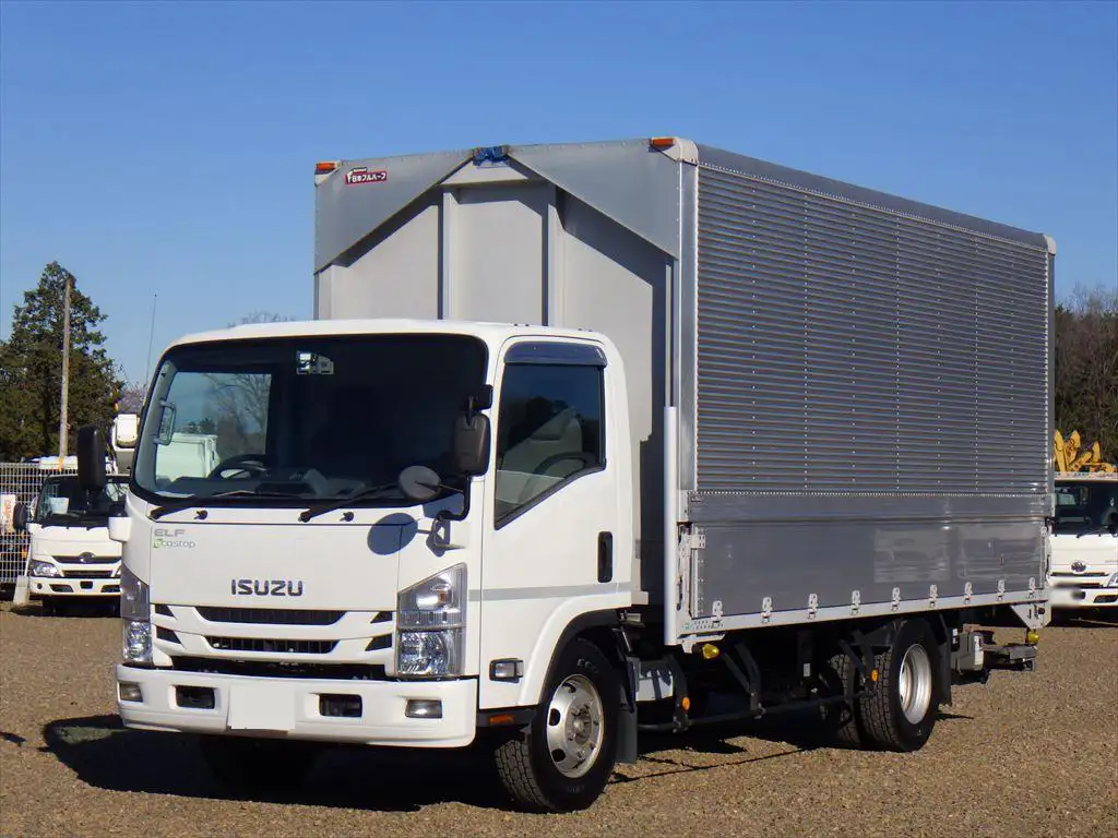いすゞ エルフ 小型 ウイング パワーゲート 2RG-NPR88YN の中古トラック【車両No.178965】